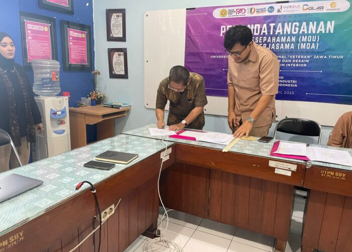 Kerja Sama Prodi Desain Interior dengan Industri Kreatif di Jawa Timur