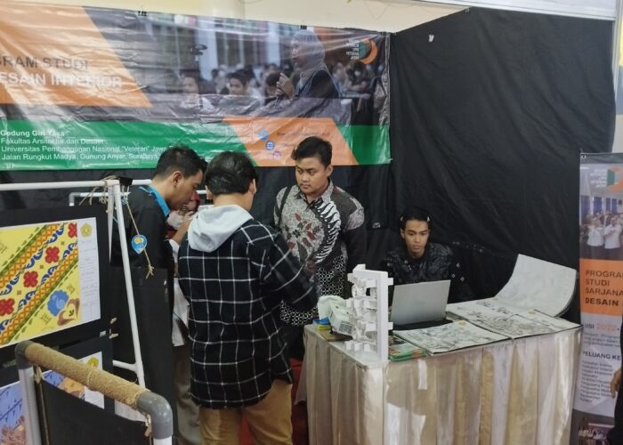 Prodi Desain Interior Mengikuti Pameran UPN JATIM EDU EXPO 2023