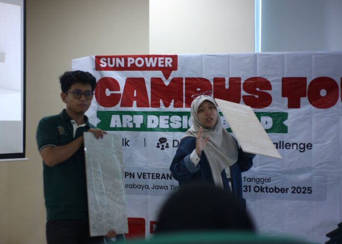 Sunpower Ceramic Gelar Acara “Campus Tour – Art Design Build” di Kampus Desain Interior UPNVJT